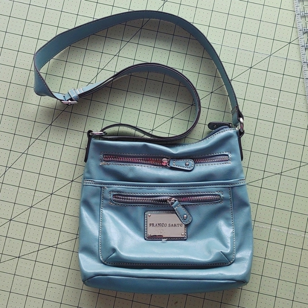 Franco Sarto blue/gray purse bag